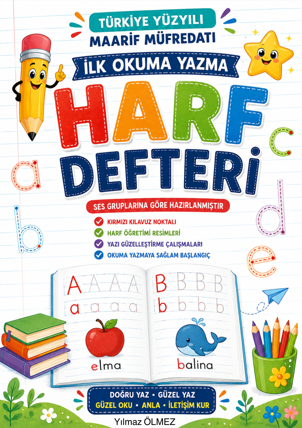 1. Sınıf Harf Defteri